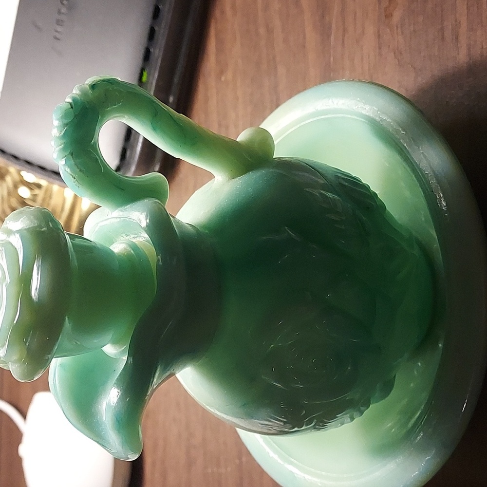 Avon vintage pitcher and basin with top.